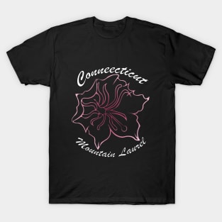 Connecticut - Mountain laurel T-Shirt